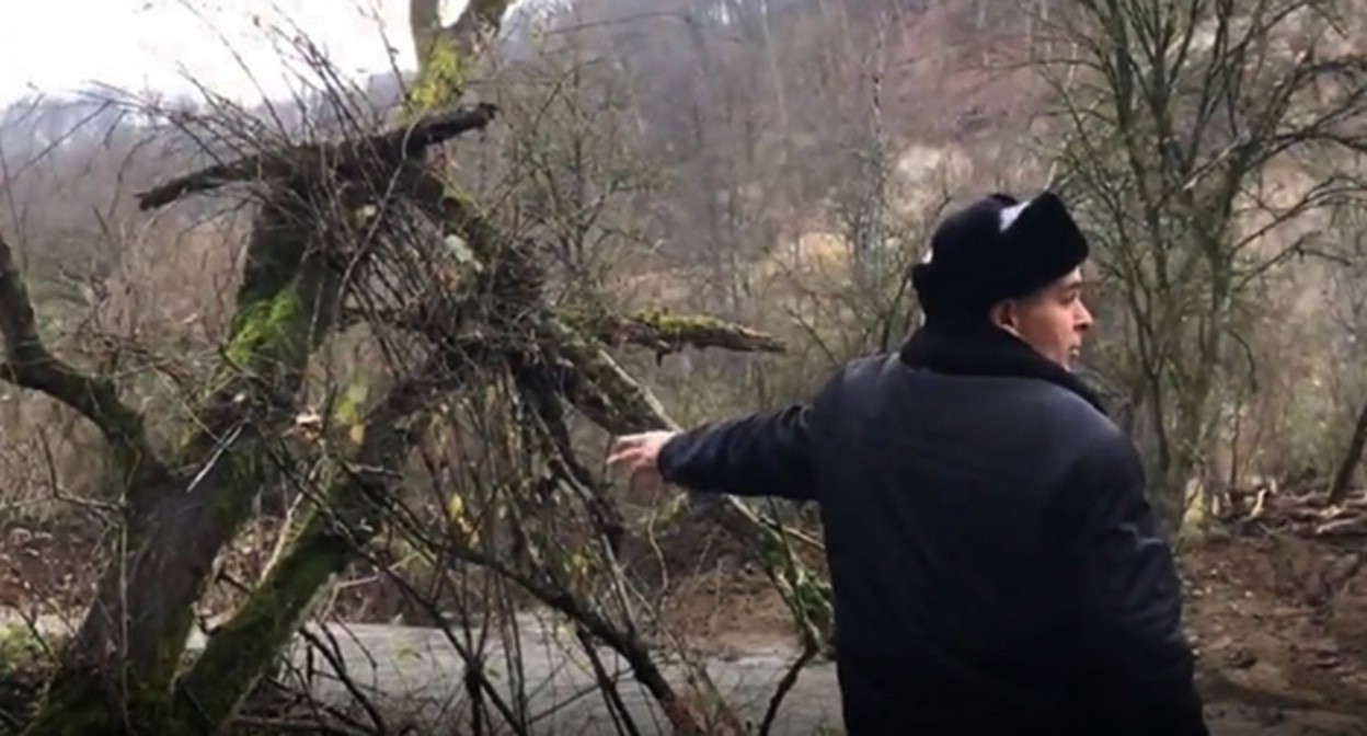Берег Фортанги. Кадр видео Минприроды Ингушетии https://www.instagram.com/tv/CWJYhtjoMeX/ Берег Фортанги. Кадр видео Минприроды Ингушетии https://www.instagram.com/tv/CWJYhtjoMeX/