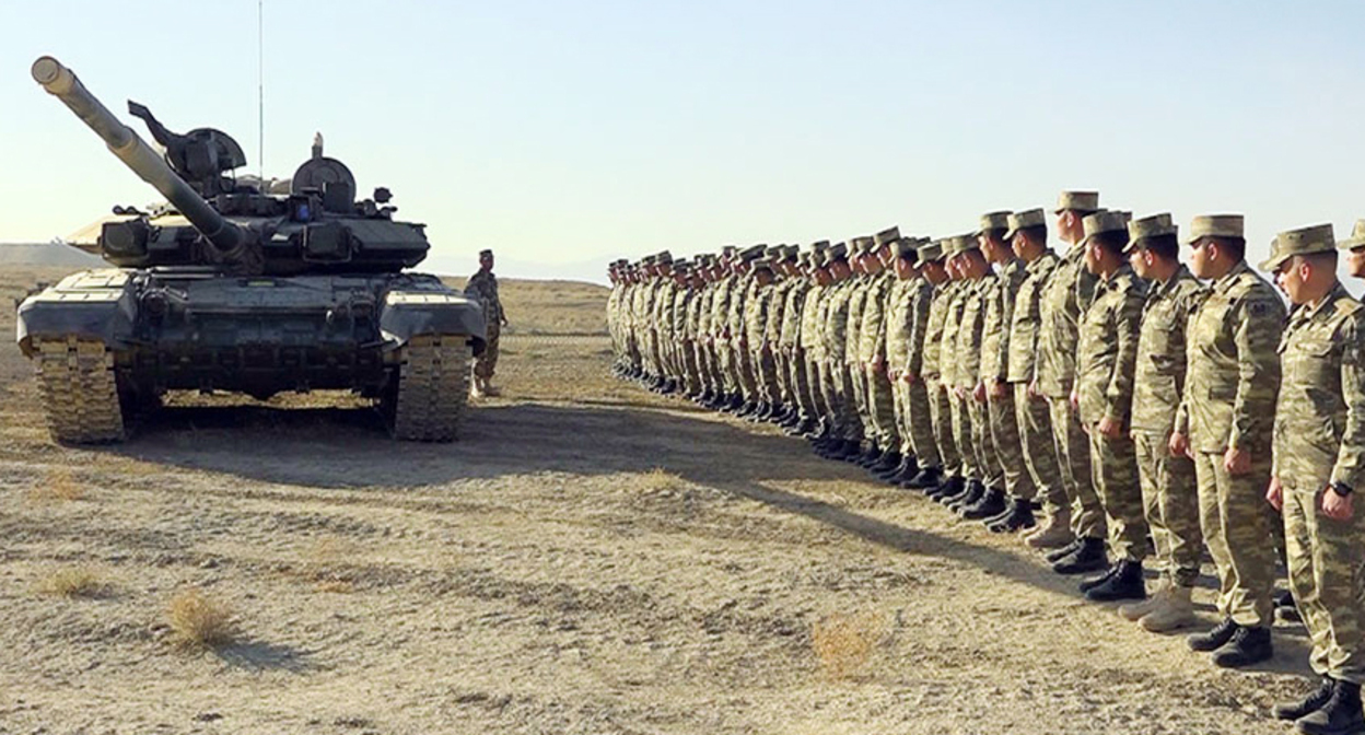 Азербайджанские военные. Фото пресс-службы МО Азербайджана Азербайджанские военные. Фото пресс-службы МО Азербайджана