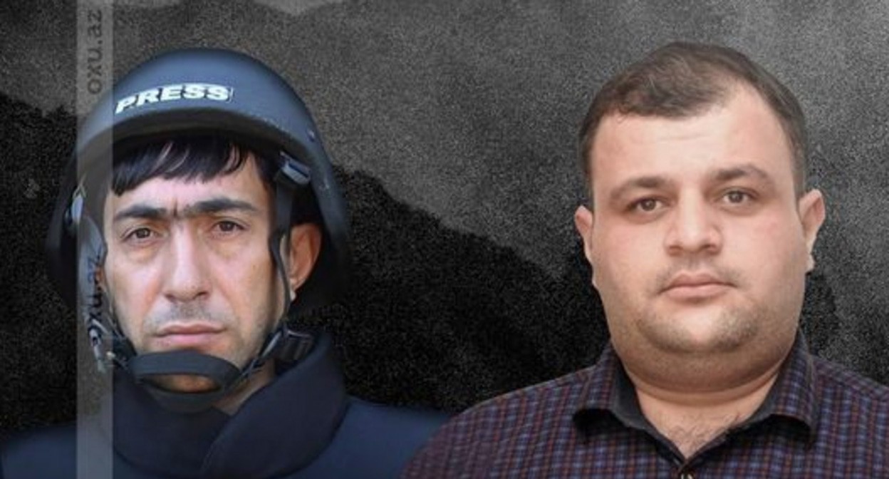 Магеррам Ибрагимов и Сирадж Абышов. Кадр видео https://ru.oxu.az/society/547321 Магеррам Ибрагимов и Сирадж Абышов. Кадр видео https://ru.oxu.az/society/547321