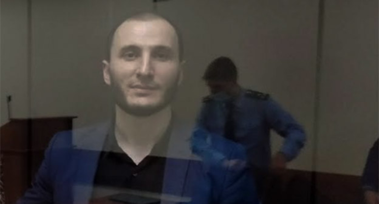 Багаудин Хаутиев в зале суда. Фото Алены Садовской для "Кавказского узла" Багаудин Хаутиев в зале суда. Фото Алены Садовской для "Кавказского узла"