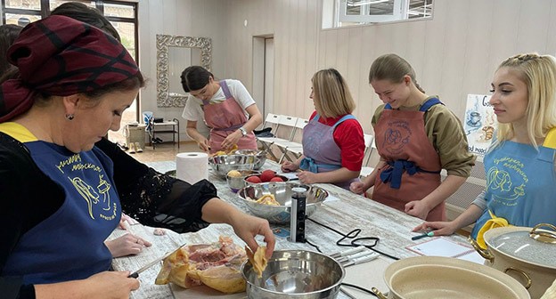 Участники конкурса проектов малого бизнеса. Фото Людмилы Маратовой для "Кавказского узла" Участники конкурса проектов малого бизнеса. Фото Людмилы Маратовой для "Кавказского узла"