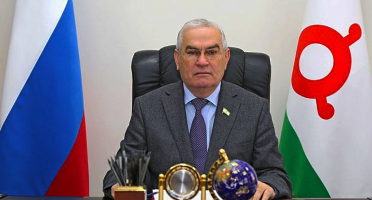 Спикер парламента Ингушетии Магомет Тумгоев. Фото: официальный сайт Народное собрание РИ https://www.parlamentri.ru/ Спикер парламента Ингушетии Магомет Тумгоев. Фото: официальный сайт Народное собрание РИ https://www.parlamentri.ru/