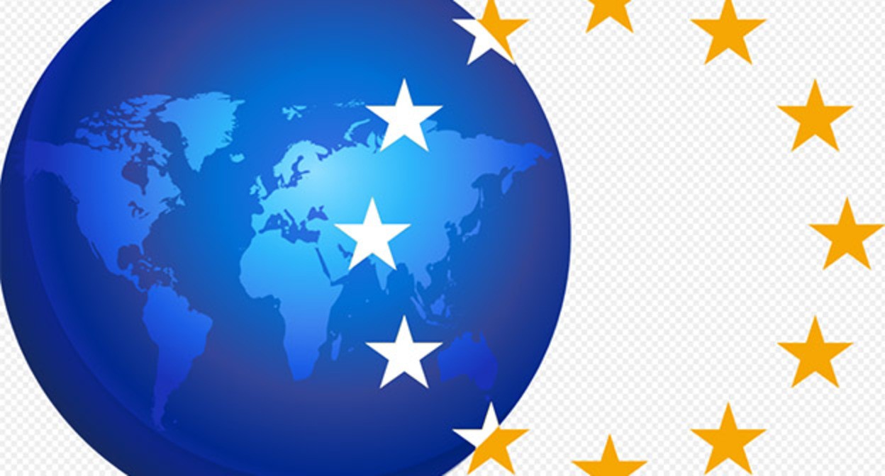 Эмблема Европейской службы внешних связей. Фото: File:EU diplomatic missions.svg: Ssolbergj https://ru.wikipedia.org/ Эмблема Европейской службы внешних связей. Фото: File:EU diplomatic missions.svg: Ssolbergj https://ru.wikipedia.org/
