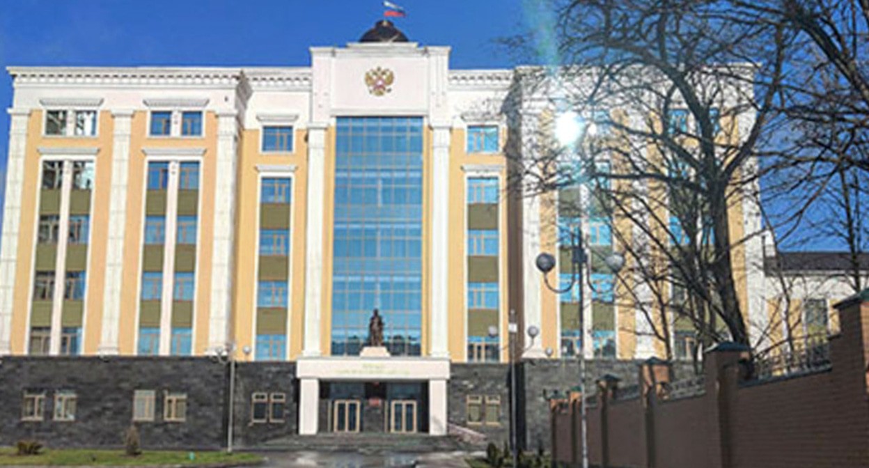 Южный окружной военный суд, 1 декабря 2021 года. Фото Константина Волгина для "Кавказского узла" Южный окружной военный суд, 1 декабря 2021 года. Фото Константина Волгина для "Кавказского узла"