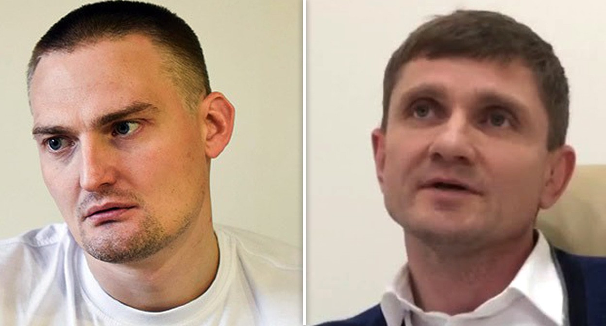 Михаил Беньяш, Александр Валявский. Фото Елены Синеок, кадр видео Юрий Новолодский https://www.youtube.com/watch?v=9cRnbY6wRuE. Коллаж "Кавказского узла"
Михаил Беньяш, Александр Валявский. Фото Елены Синеок, кадр видео Юрий Новолодский https://www.youtube.com/watch?v=9cRnbY6wRuE. Коллаж "Кавказского узла"