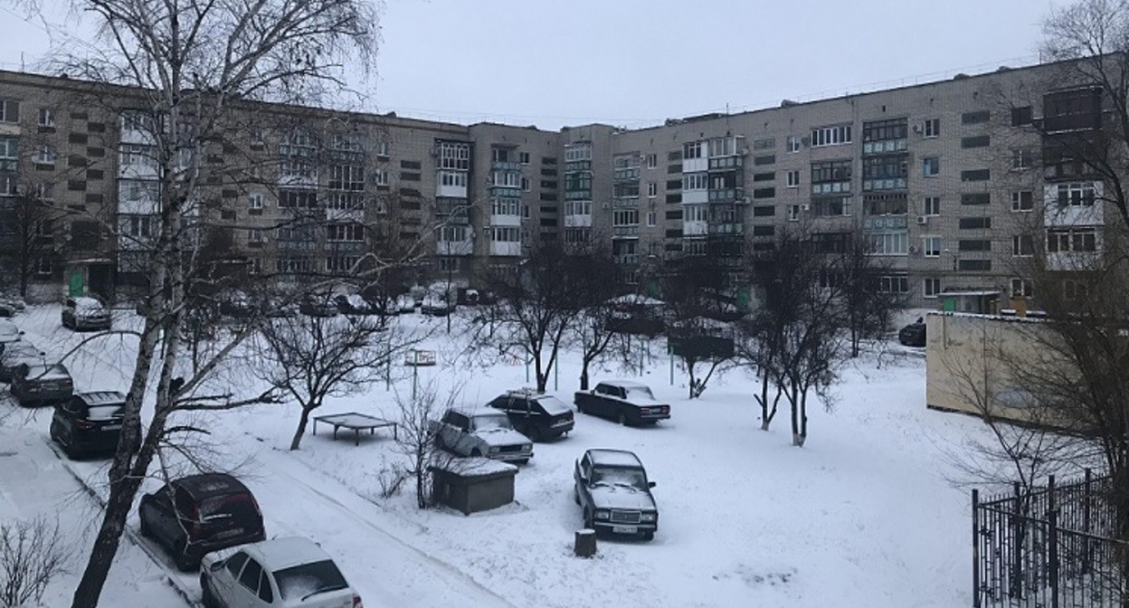 Соцпоселок в Красном Сулине. Фото Сергея Снежина для "Кавказского узла". Соцпоселок в Красном Сулине. Фото Сергея Снежина для "Кавказского узла".