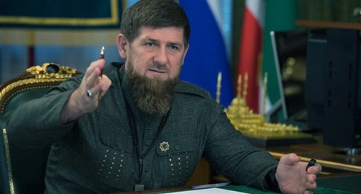 Рамзан Кадыров. Фото: "Грозный-информ" https://www.grozny-inform.ru/news/society/124875/ Рамзан Кадыров. Фото: "Грозный-информ" https://www.grozny-inform.ru/news/society/124875/