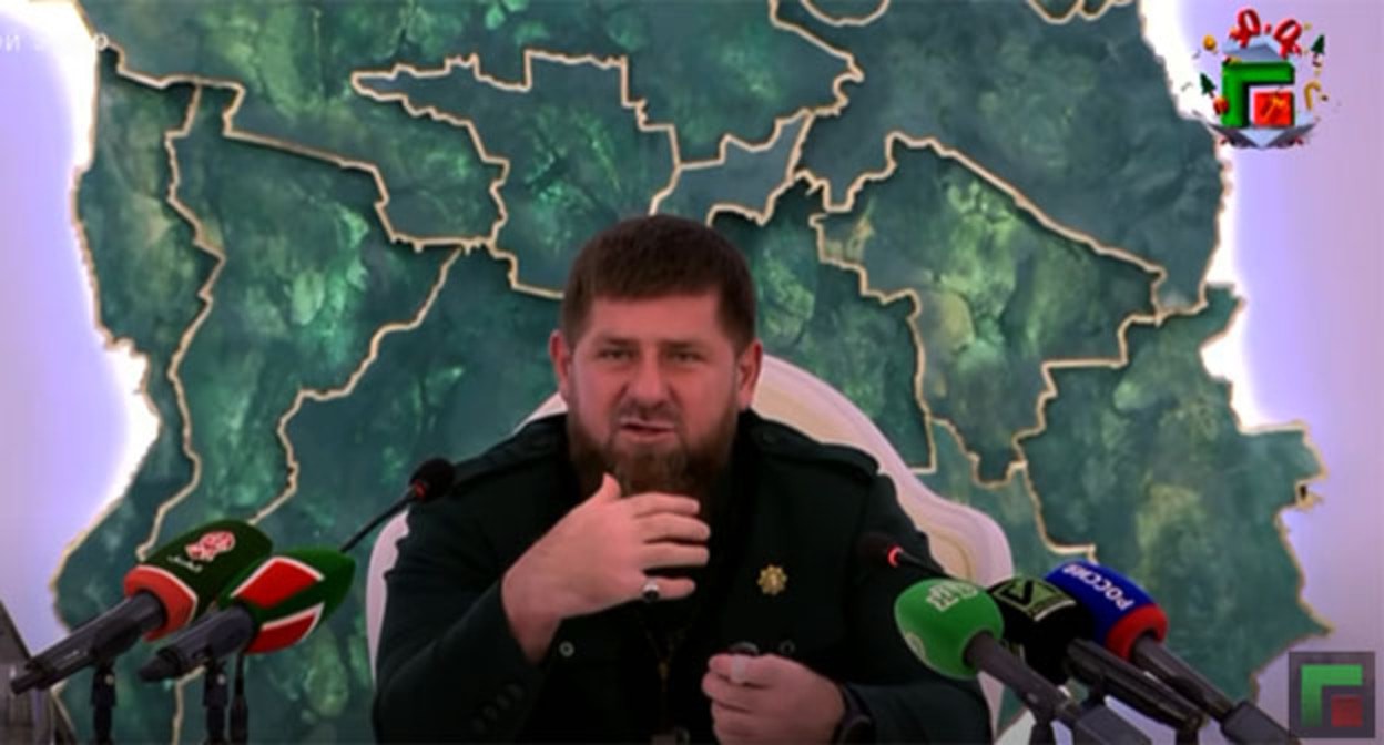 Рамзан Кадыров. Скриншот видео https://www.youtube.com/watch?v=fKDFXscmVcw Рамзан Кадыров. Скриншот видео https://www.youtube.com/watch?v=fKDFXscmVcw