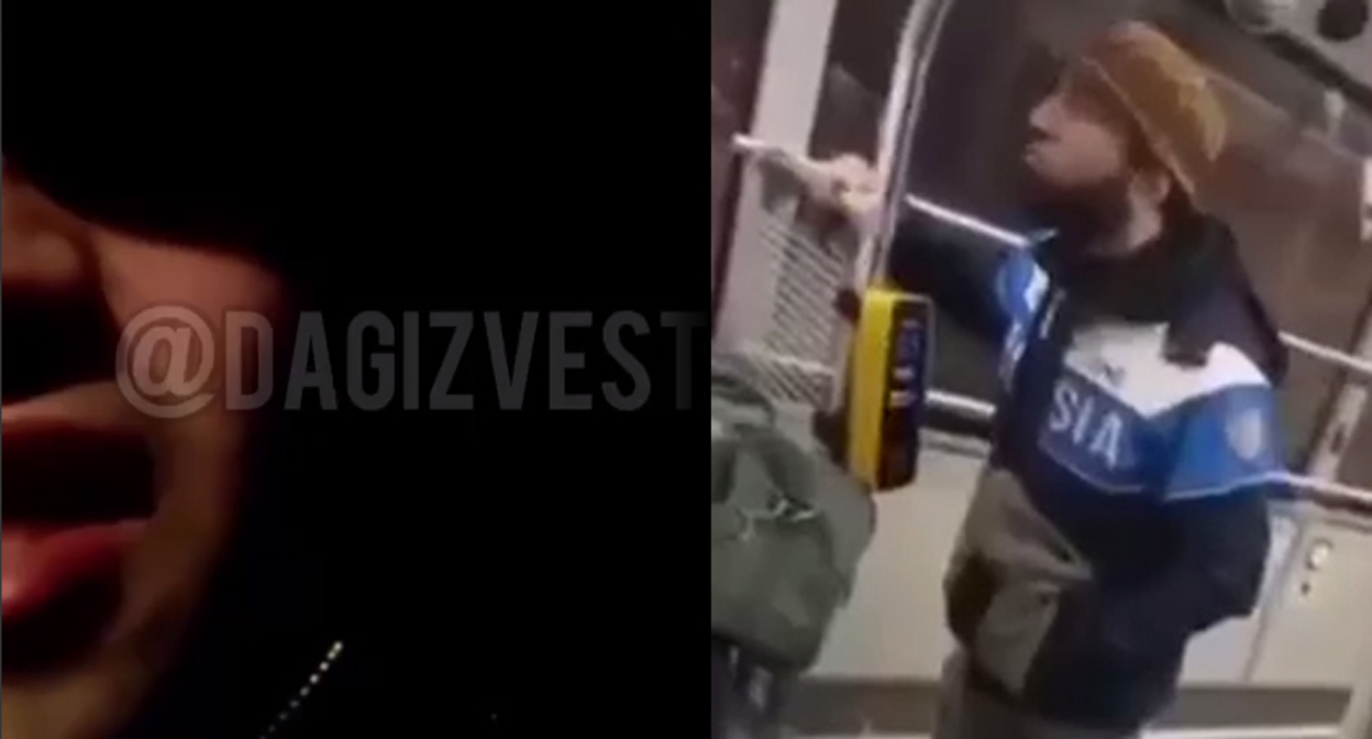 Участник конфликта в Москве. Кадр видео: https://www.instagram.com/p/CYzbvvDJ8G3/, Telegram-канале "Что там у дагестанцев?" https://t.me/DagestanRD Участник конфликта в Москве. Кадр видео: https://www.instagram.com/p/CYzbvvDJ8G3/, Telegram-канале "Что там у дагестанцев?" https://t.me/DagestanRD