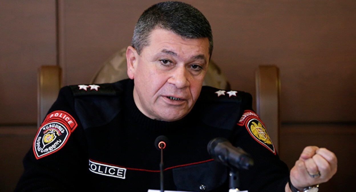 Владимир Гаспарян. Фото пресс-службы Полиции Армении https://www.police.am/ru/news/view/y15116.html Владимир Гаспарян. Фото пресс-службы Полиции Армении https://www.police.am/ru/news/view/y15116.html
