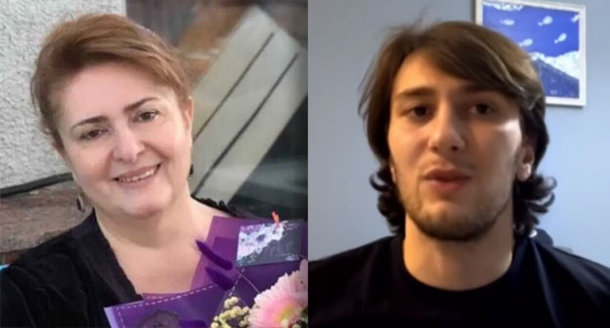 Зарема Янгулбаева, скриншот публикации "Комитета против пыток"* https://t.me/against_torture, Абубакар Янгулбаев, кадр видео телеканала "Дождь"** https://www.youtube.com/watch?v=p0yFcGfEFkI Коллаж "Кавказского узла" Зарема Янгулбаева, скриншот публикации "Комитета против пыток"* https://t.me/against_torture, Абубакар Янгулбаев, кадр видео телеканала "Дождь"** https://www.youtube.com/watch?v=p0yFcGfEFkI Коллаж "Кавказского узла"