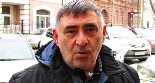Махмуд Экажев. Фото Вячеслава Ященко для "Кавказского узла"