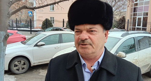 Ахмед Беков. Фото Вячеслава Ященко для "Кавказского узла"