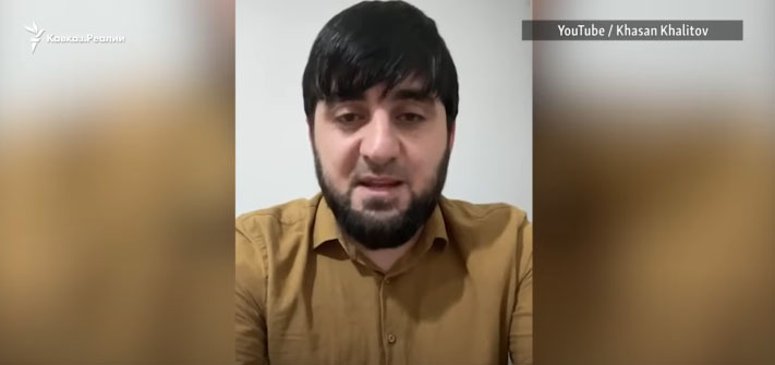 Хасан Халитов. Скриншот видео Кавказ. Реалии https://www.youtube.com/watch?v=NQtueShk5yM Хасан Халитов. Скриншот видео Кавказ. Реалии https://www.youtube.com/watch?v=NQtueShk5yM