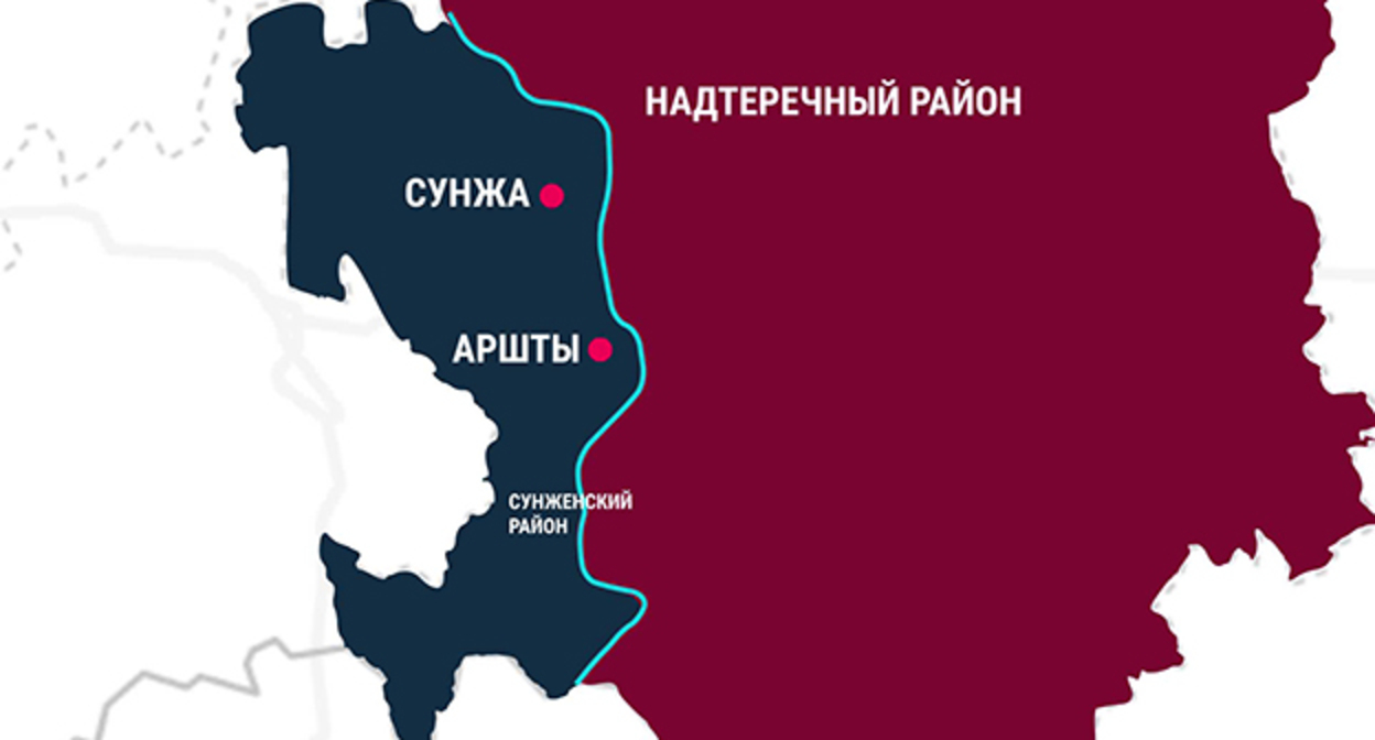 Граница Ингушетии и Чечни. Скриншот видео https://www.currenttime.tv/a/29544532.html Граница Ингушетии и Чечни. Скриншот видео https://www.currenttime.tv/a/29544532.html