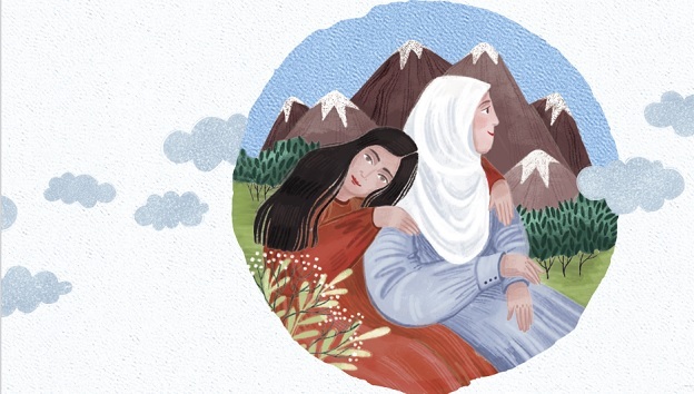 Иллюстрация на обложке книги "13 удивительных женщин Северного Кавказа". Скриншот "Кавказского узла". Иллюстрация на обложке книги "13 удивительных женщин Северного Кавказа". Скриншот "Кавказского узла".