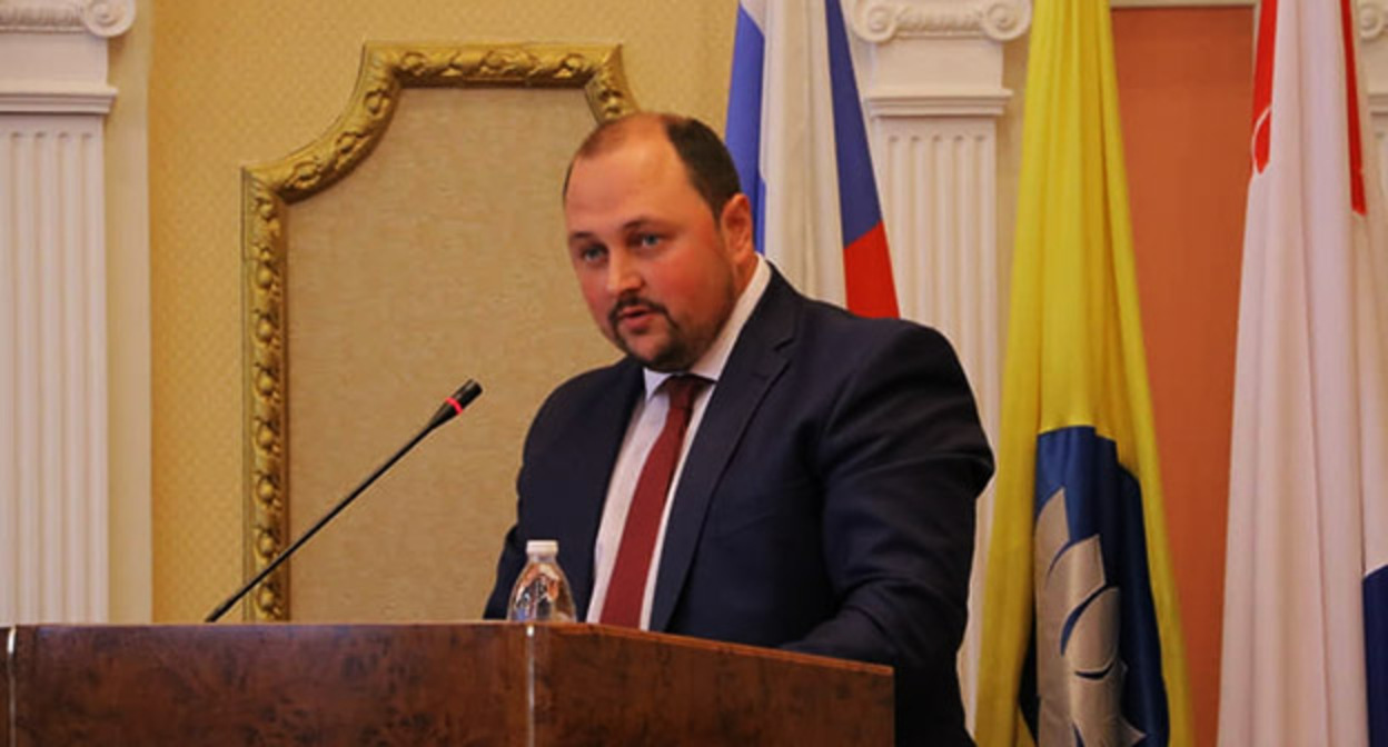 Дмитрий Трапезников. Фото: Пресс-служба городского собрания Элисты Дмитрий Трапезников. Фото: Пресс-служба городского собрания Элисты