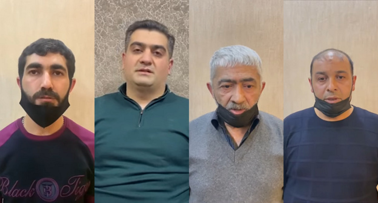 Фото: кадры видеосюжета İCTİMAİ TV, коллаж "Кавказского узла". Фото: кадры видеосюжета İCTİMAİ TV, коллаж "Кавказского узла".