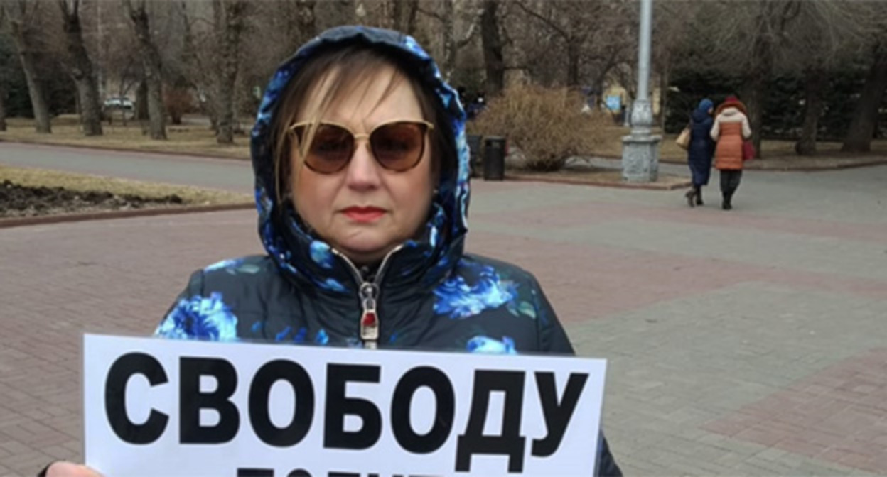 Елена Шеина. Фото Ольги Черкасовой для "Кавказского узла" Елена Шеина. Фото Ольги Черкасовой для "Кавказского узла"