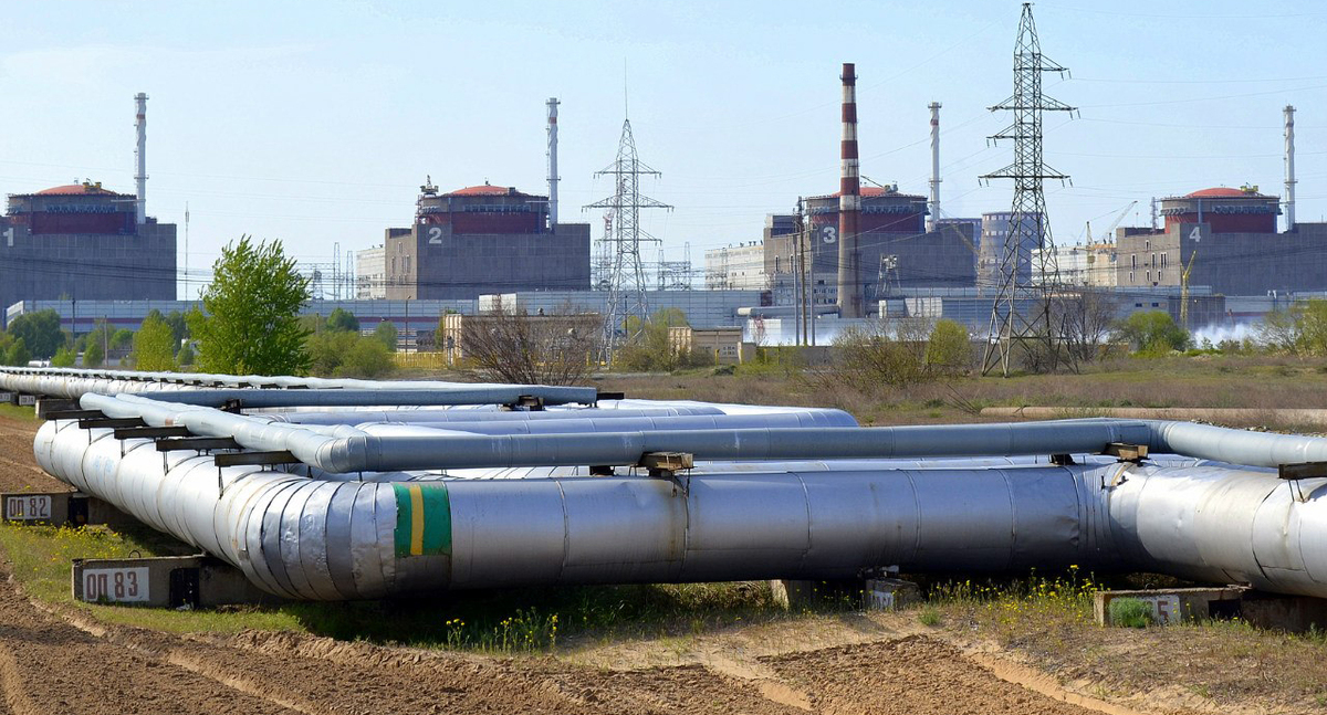 Вид Запорожской АЭС. Фото https://commons.wikimedia.org/wiki/Category:Zaporozhye_Nuclear_Power_Plant Вид Запорожской АЭС. Фото https://commons.wikimedia.org/wiki/Category:Zaporozhye_Nuclear_Power_Plant