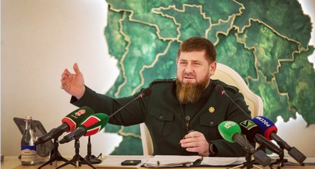 Рамзан Кадыров. Фото: Чеченская Государственная Телерадиокомпания "Грозный" https://grozny.tv Рамзан Кадыров. Фото: Чеченская Государственная Телерадиокомпания "Грозный" https://grozny.tv