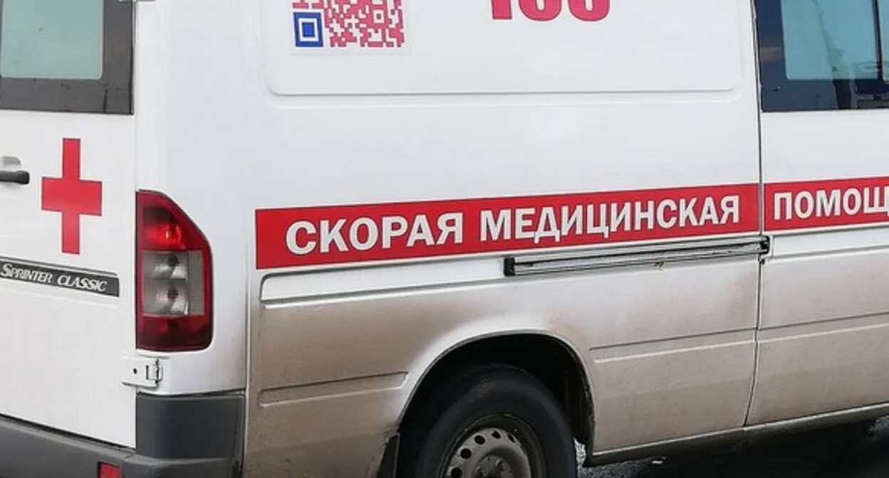 Автомобиль скорой помощи. Фото Нины Тумановой для "Кавказского узла" Автомобиль скорой помощи. Фото Нины Тумановой для "Кавказского узла"