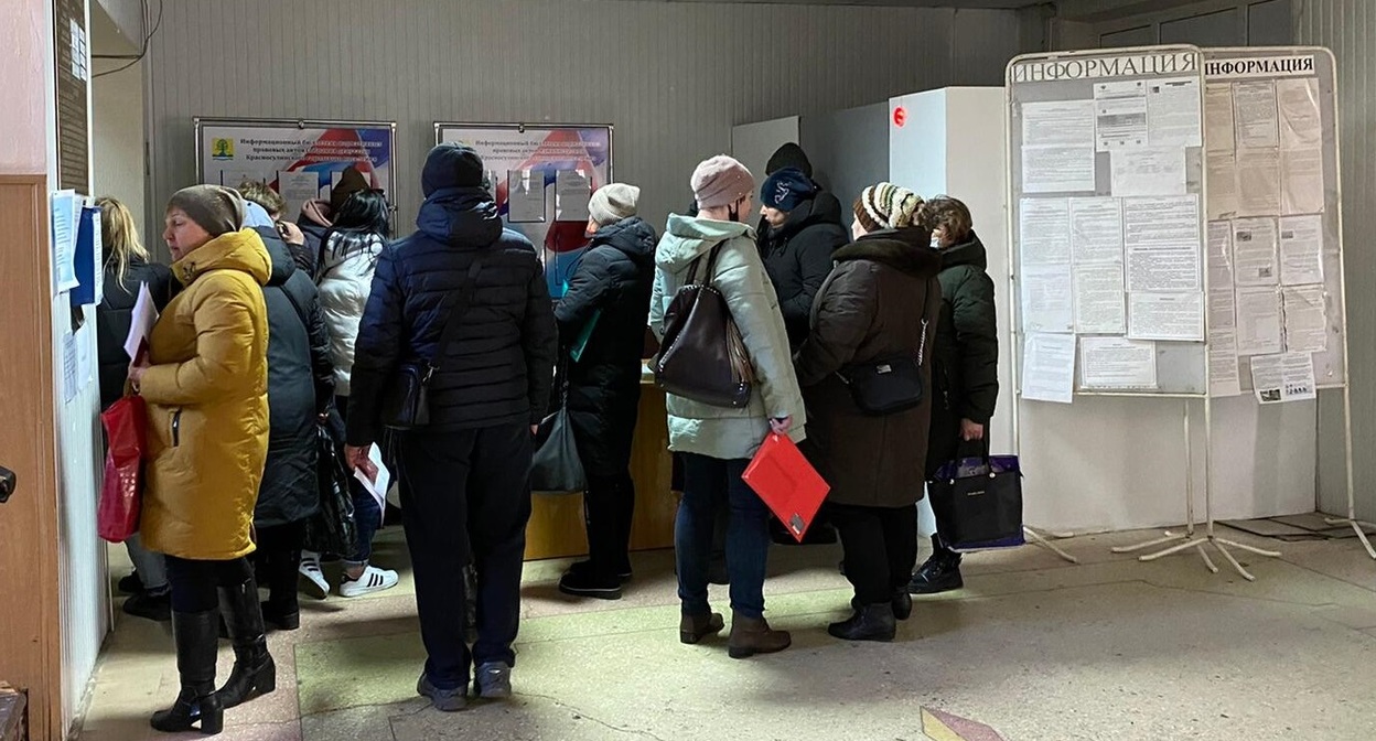 Беженцы в Ростовской области. Фото Сергея Снежина для "Кавказского узла" Беженцы в Ростовской области. Фото Сергея Снежина для "Кавказского узла"