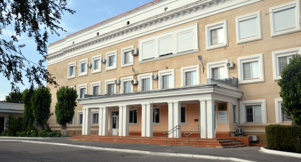 Здание Волгоградского медицинского клинического центра Федерального медико-биологического агентства. Фото пресс-службы ФГБУЗ "ВКМЦ ФМБА России" Здание Волгоградского медицинского клинического центра Федерального медико-биологического агентства. Фото пресс-службы ФГБУЗ "ВКМЦ ФМБА России"