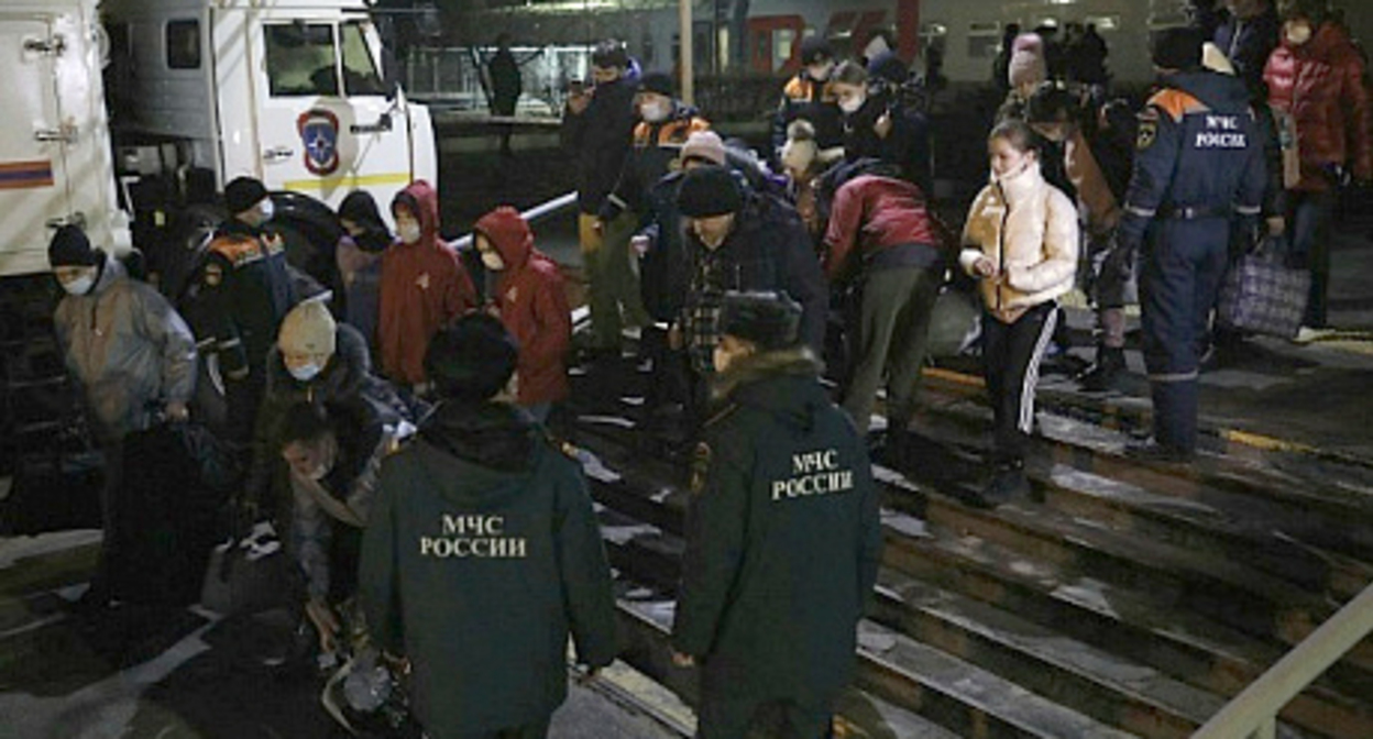 Беженцы с Донбасса. Фото Vlg.detfond.org Беженцы с Донбасса. Фото Vlg.detfond.org