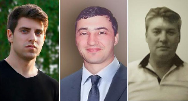 Александр Акопов, Шамиль Султанов и Константин Самсонов (слева направо). Фото: https://jw-russia.org/news/2019/12/1455.html