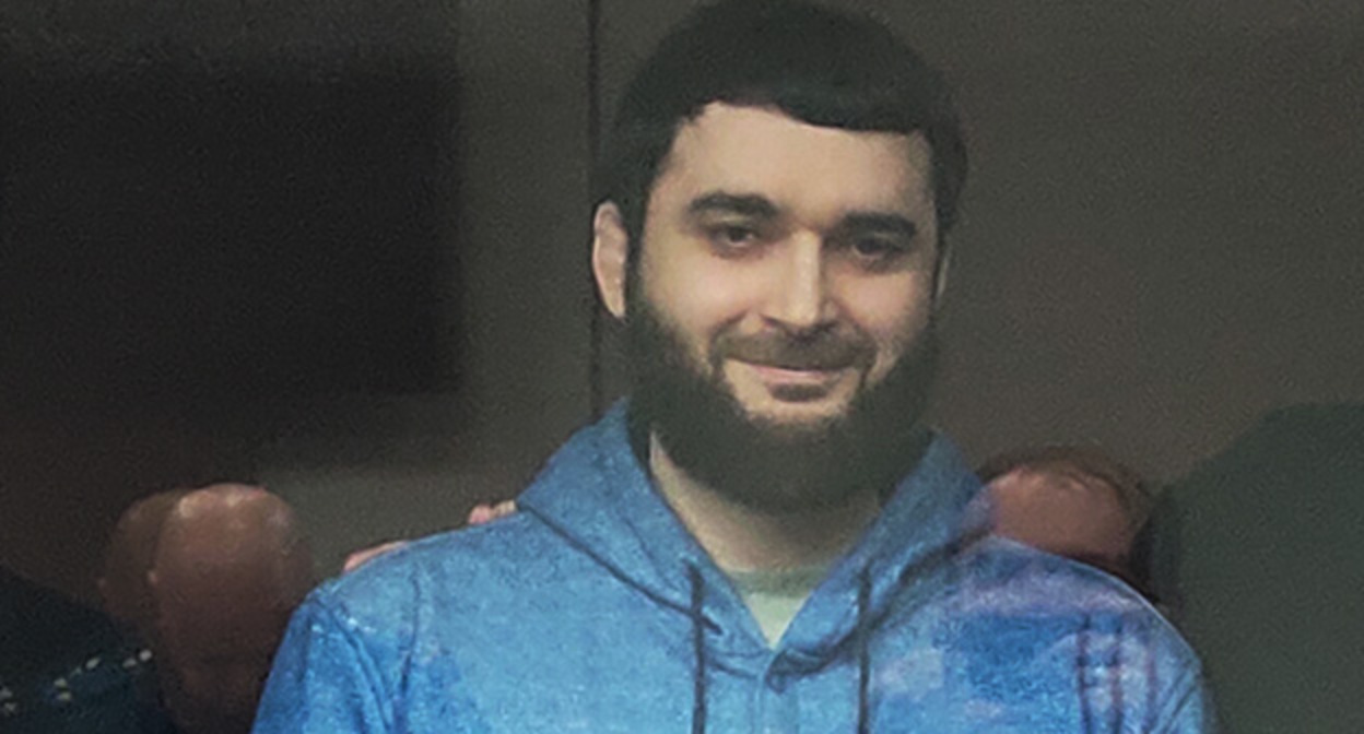 Абдулмумин Гаджиев в зале суда. Фото Константина Волгина для "Кавказского узла" Абдулмумин Гаджиев в зале суда. Фото Константина Волгина для "Кавказского узла"