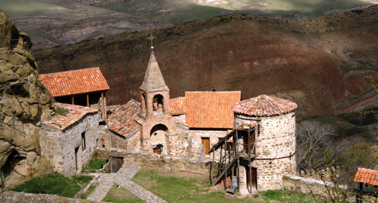 Монастырь "Давид Гареджи". Фото:
Paata Vardanashvili from Tbilisi, Georgia - https://www.flickr.com/photos/28874153@N00/463730710 Монастырь "Давид Гареджи". Фото:
Paata Vardanashvili from Tbilisi, Georgia - https://www.flickr.com/photos/28874153@N00/463730710