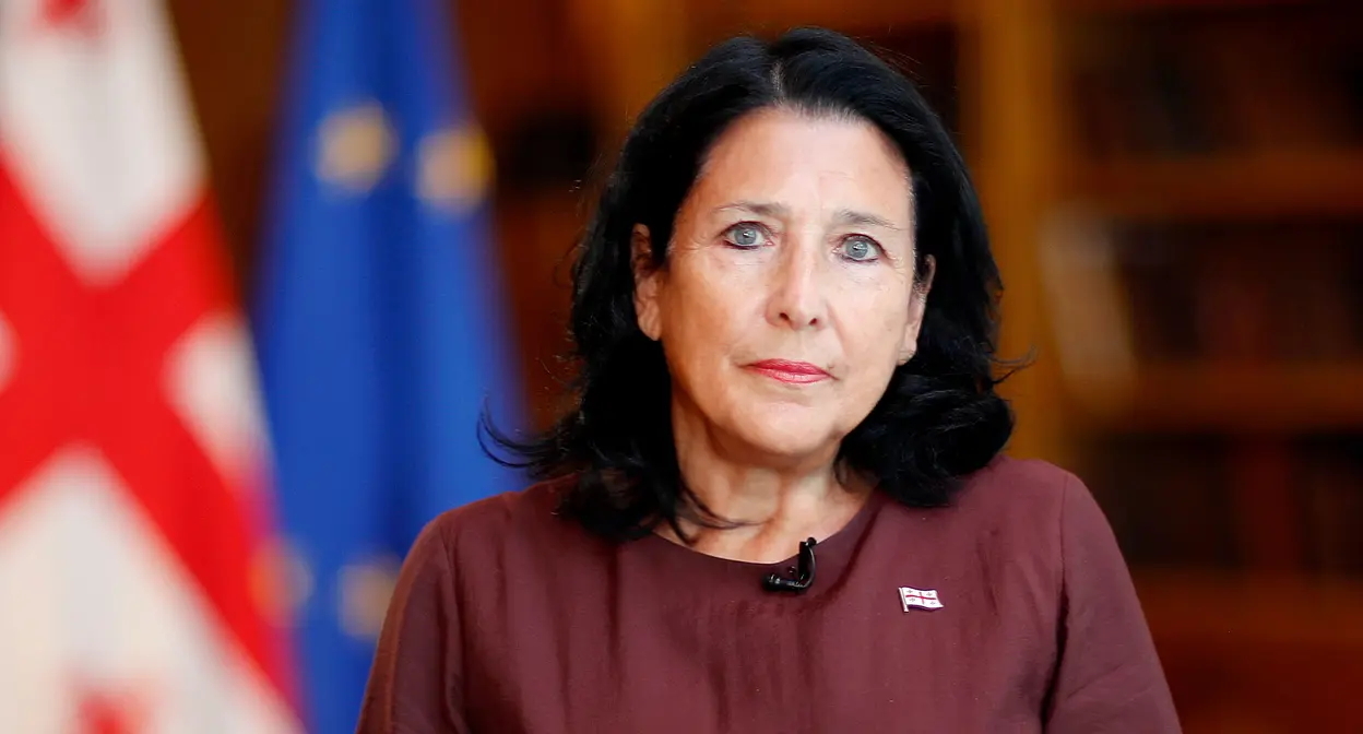 Саломе Зурабишвили. Фото https://ru.wikipedia.org/wiki/Файл:President_Salome_Zourabichvili.jpg Саломе Зурабишвили. Фото https://ru.wikipedia.org/wiki/Файл:President_Salome_Zourabichvili.jpg