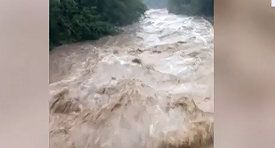 Уровень воды в реке на Кубани 27.06.2022. Фото пресс-службы администрации Крымского района Уровень воды в реке на Кубани 27.06.2022. Фото пресс-службы администрации Крымского района