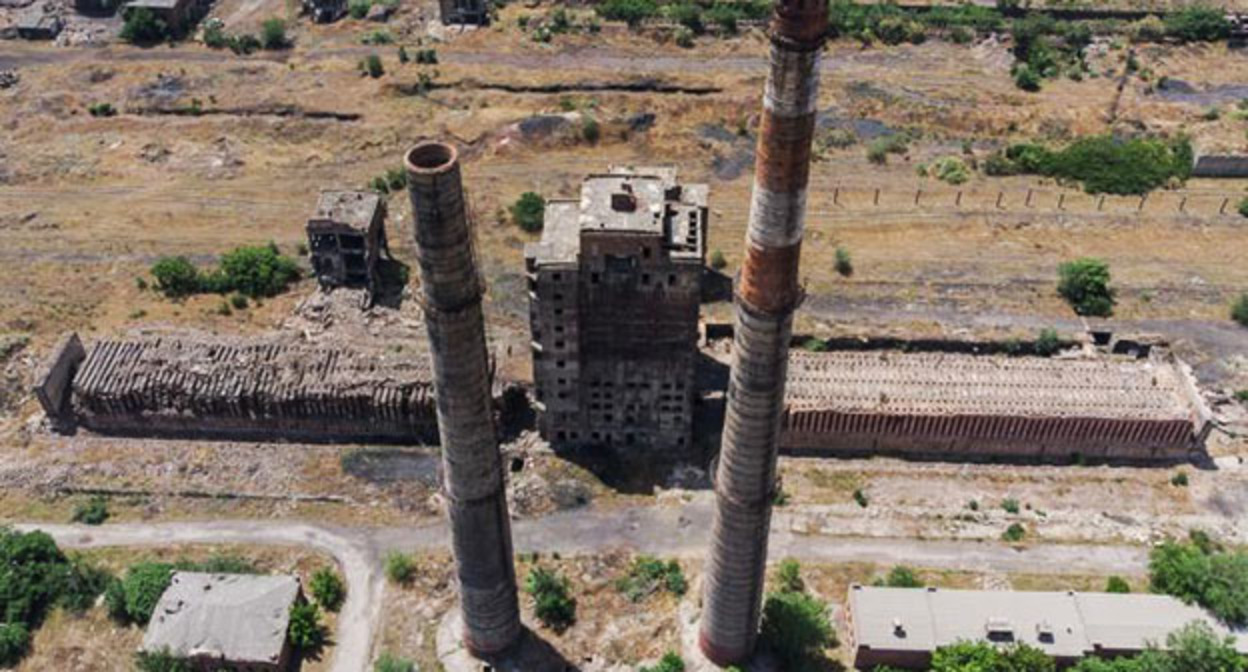 Руставский металлургический завод. Фото: Helios40 http://wikimapia.org Руставский металлургический завод. Фото: Helios40 http://wikimapia.org