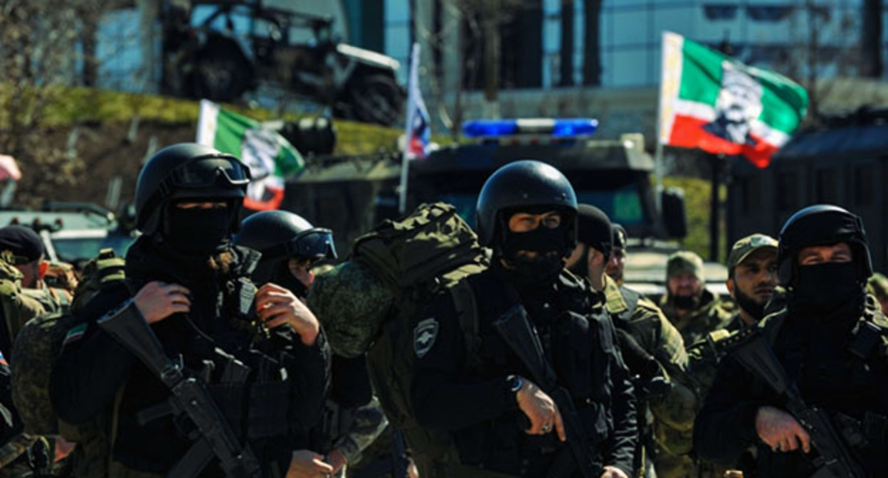 Чеченские военнослужащие. Фото: "Грозный-информ" https://www.grozny-inform.ru/ Чеченские военнослужащие. Фото: "Грозный-информ" https://www.grozny-inform.ru/