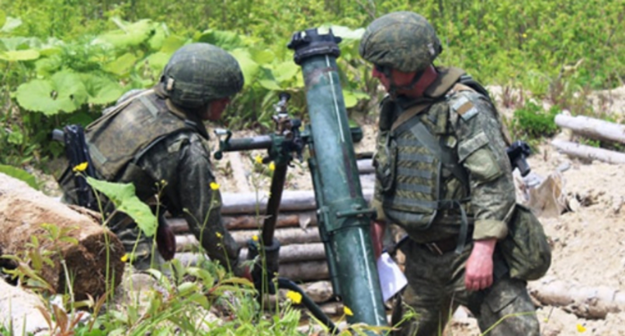 Российские военнослужащие. Фото с сайта Минобороны России https://structure.mil.ru/structure/forces/ground/news/more.htm?id=12429592@egNews Российские военнослужащие. Фото с сайта Минобороны России https://structure.mil.ru/structure/forces/ground/news/more.htm?id=12429592@egNews