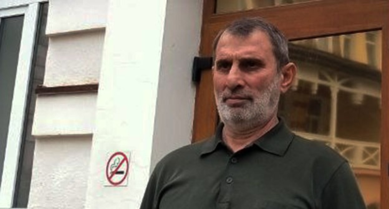 Багаудин Мякиев. Фото Алены Садовской для "Кавказского узла". Багаудин Мякиев. Фото Алены Садовской для "Кавказского узла".