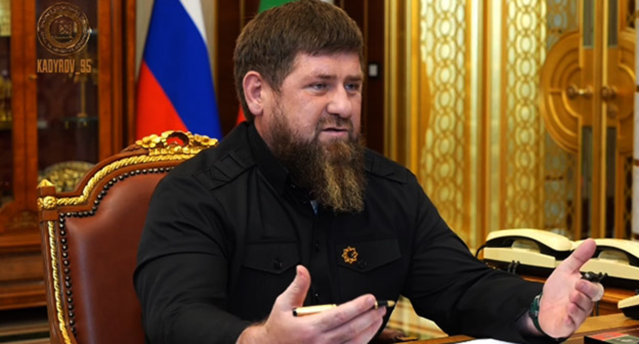 Рамзан Кадыров. Скриншот видео https://t.me/RKadyrov_95/2632 Рамзан Кадыров. Скриншот видео https://t.me/RKadyrov_95/2632