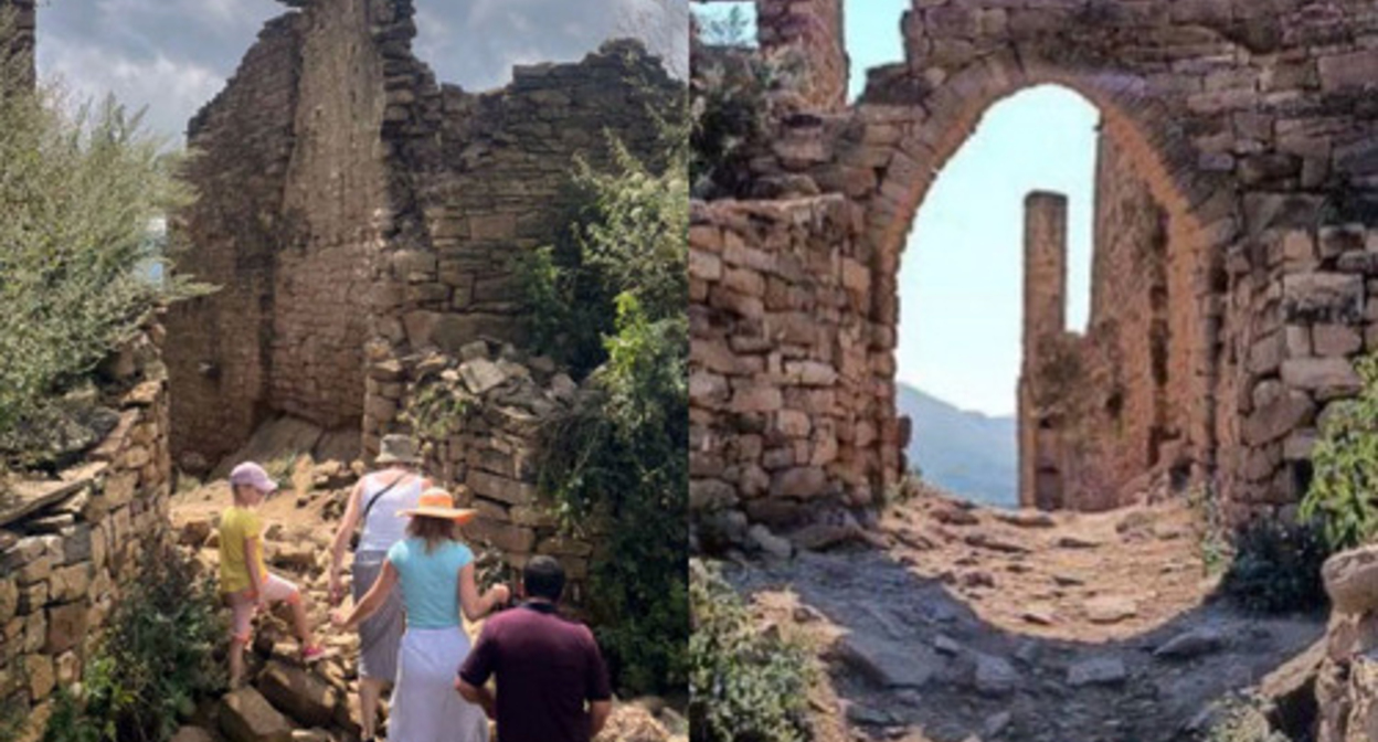 Древняя арка в ауле Гамсутль. Скришот публикации на странице* https://www.instagram.com/p/Cg_qd8SoYPj/ Древняя арка в ауле Гамсутль. Скришот публикации на странице* https://www.instagram.com/p/Cg_qd8SoYPj/