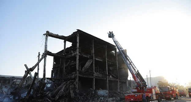 Последствия взрыва в "Сурмалу". Фото: http://www.mes.am/hy/accidents/item/2022/08/24/0930 Последствия взрыва в "Сурмалу". Фото: http://www.mes.am/hy/accidents/item/2022/08/24/0930