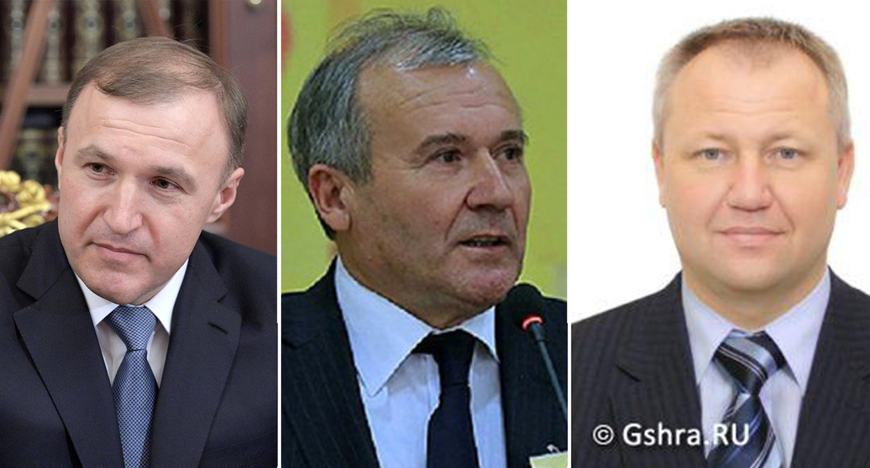 Мурат Кумпилов, Евгений Грунин и Александр Лобода. Фото: Kremlin.ru adigeatoday.ru; https://gshra.ru/strukture/deputaty7/grunin-evgeniy-anatolevich.html Мурат Кумпилов, Евгений Грунин и Александр Лобода. Фото: Kremlin.ru adigeatoday.ru; https://gshra.ru/strukture/deputaty7/grunin-evgeniy-anatolevich.html