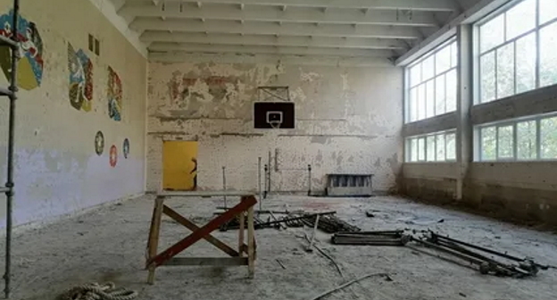 Ремонт школьного спортзала, фото: myschool2.ru Ремонт школьного спортзала, фото: myschool2.ru
