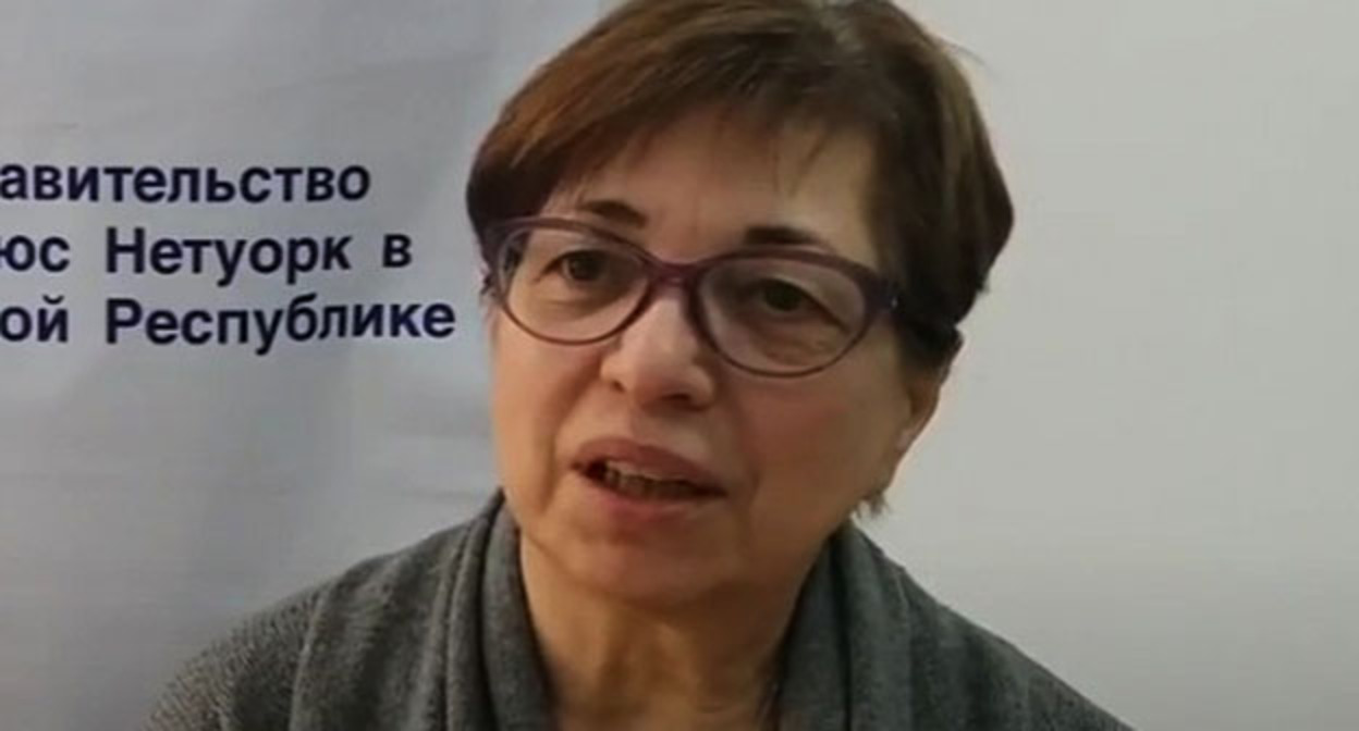 Манана Асламазян. Скриншот видео YouTube https://daily.afisha.ru/news/67286-v-erevane-pogibla-eks-gendirektor-internews-manana-aslamazyan/ Манана Асламазян. Скриншот видео YouTube https://daily.afisha.ru/news/67286-v-erevane-pogibla-eks-gendirektor-internews-manana-aslamazyan/