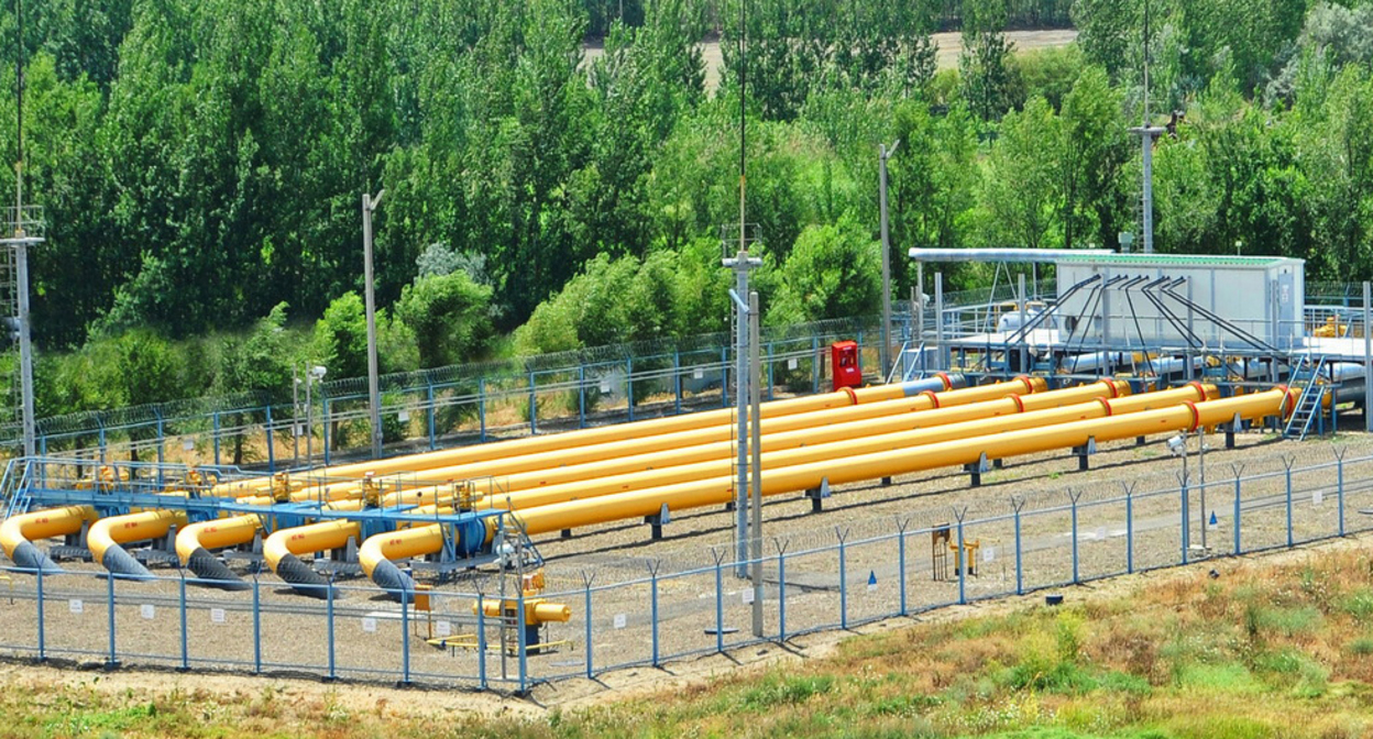 Газоизмерительная станция "Кумли". Фото пресс-службы "Газпром" в Махачкале Газоизмерительная станция "Кумли". Фото пресс-службы "Газпром" в Махачкале