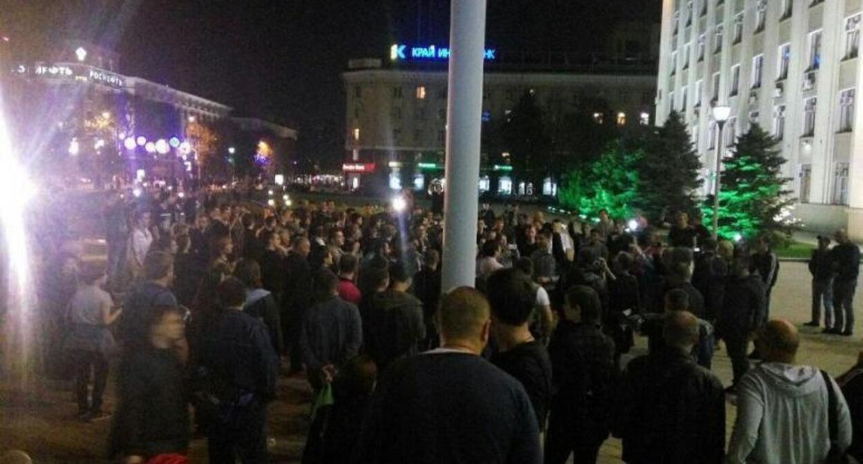 Акция против частичной мобилизации в Краснодаре. Фото из Телеграм-канала t.me/protest_krasnoda Акция против частичной мобилизации в Краснодаре. Фото из Телеграм-канала t.me/protest_krasnoda