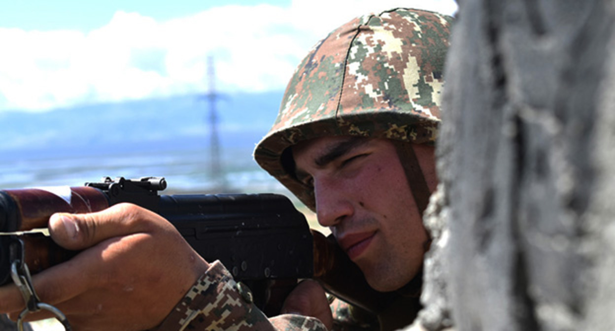 Армянский военнослужащий. Фото: официальный сайт https://mil.am Армянский военнослужащий. Фото: официальный сайт https://mil.am