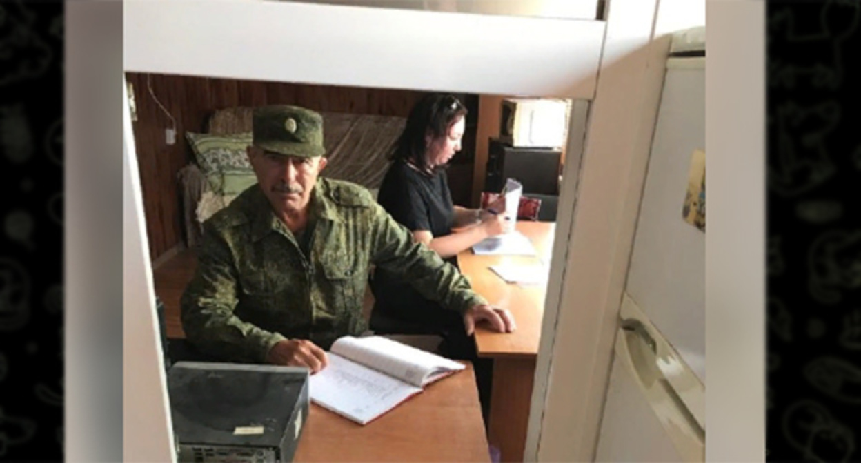 Мобильный призывной пункт. Скриншот https://t.me/ruslan_bisenov/1035 Мобильный призывной пункт. Скриншот https://t.me/ruslan_bisenov/1035