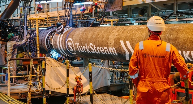 Газопровод "Турецкий поток". Фото: пресс-служба ООО «Газпром трансгаз Краснодар» Газопровод "Турецкий поток". Фото: пресс-служба ООО «Газпром трансгаз Краснодар»