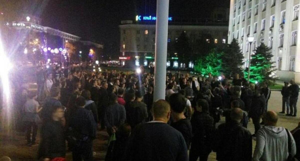 Акция против частичной мобилизации в Краснодаре. Фото из Телеграм-канала t.me/protest_krasnodar Акция против частичной мобилизации в Краснодаре. Фото из Телеграм-канала t.me/protest_krasnodar